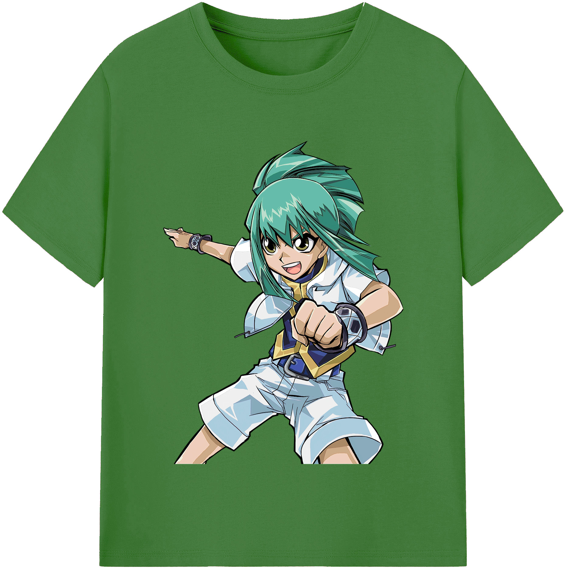 （画像用） 遊☆戯☆王 Yu-Gi-Oh! レディースカジュアルプリントTシャツ（綿100％）